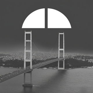 Faunamosaic style, Midjourney V6.1: bold minimalist logo design for Istanbul city municipal services