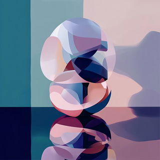 Vitribestiary style, Midjourney V6.1: abstract 3D render