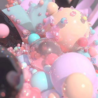 Obelisk Aftergrowth style, Midjourney V6.1: abstract 3D render