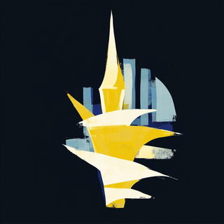 Lavaurism style, Midjourney V6.1: bold minimalist logo design for Istanbul city municipal services