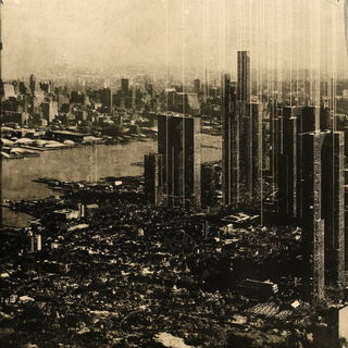 Venetian Saucerpunk style, Midjourney V6.1: megacity with futuristic bioarchitecture