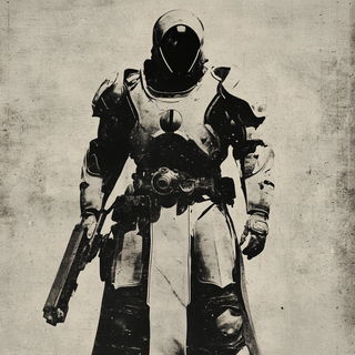 Venetian Saucerpunk style, Midjourney V6.1: concept art character design of retropunk steam knight