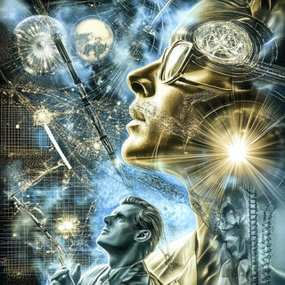 Pyroclastorama style, Midjourney V6.1: editorial illustration for popular scientific magazine cover
