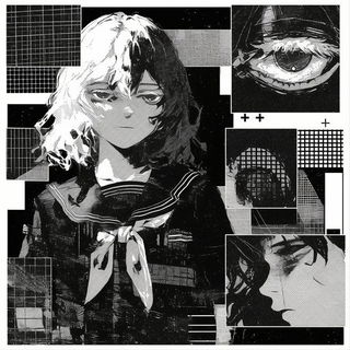 Portalgrave style, Midjourney V6.1: black-and-white manga comic strip