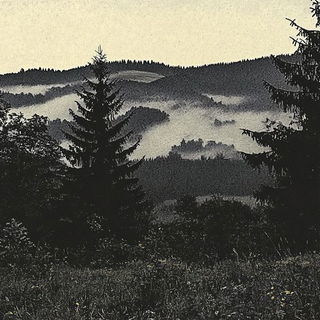 Portalgrave style, Midjourney V6.1: realistic landscape photograph of quiet dawn