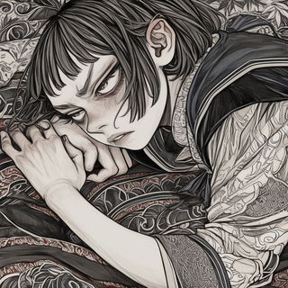 Clockgarden Fantasmach style, Midjourney V6.1: black-and-white manga comic strip