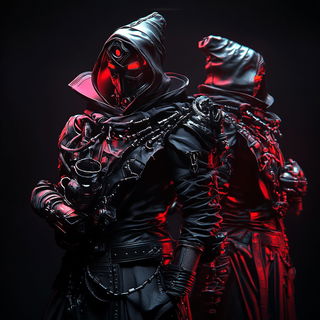 Sunwarmtide style, Midjourney V6.1: concept art character design of retropunk steam knight