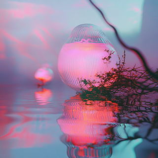 Cyclopean Scarabism style, Midjourney V6.1: abstract 3D render