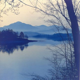 Tidewood Processional style, Midjourney V6.1: realistic landscape photograph of quiet dawn