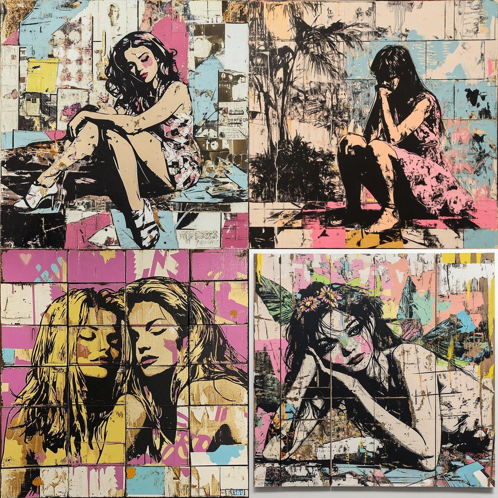 FAILE style, Midjourney V6.1, render 1 of 4