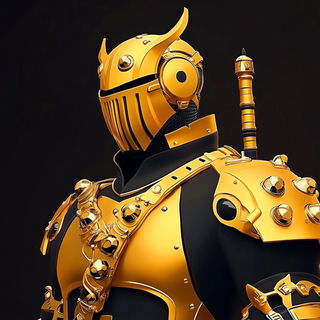 Blanksea Cosmoglyphics style, Midjourney V6.1: concept art character design of retropunk steam knight