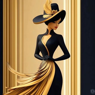 Blanksea Cosmoglyphics style, Midjourney V6.1: haute-couture fashion outfit