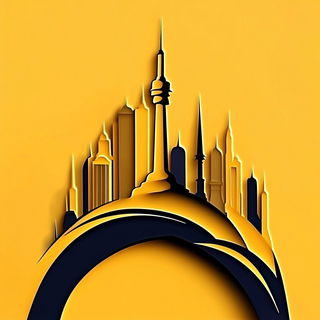 Blanksea Cosmoglyphics style, Midjourney V6.1: bold minimalist logo design for Istanbul city municipal services