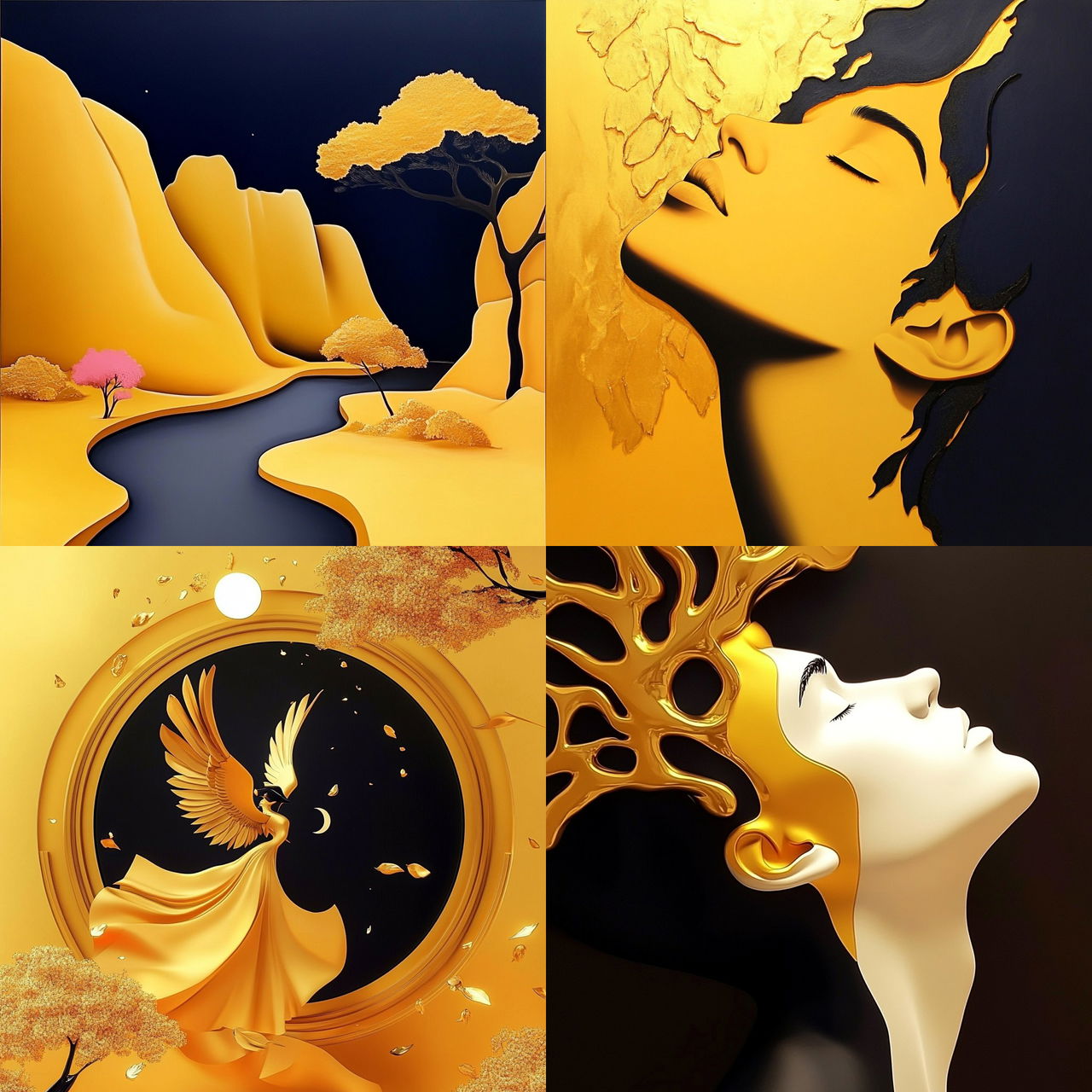 Blanksea Cosmoglyphics style, Midjourney V6.1, render 1 of 4