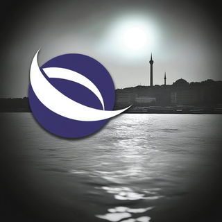 Slimegarden Extravaganza style, Midjourney V6.1: bold minimalist logo design for Istanbul city municipal services