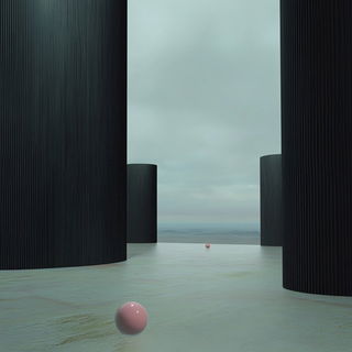 Turbid Reprographism style, Midjourney V6.1: abstract 3D render