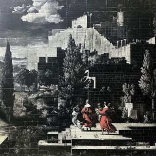 Facetterosion style, Midjourney V6.1: classical 18th-century oil painting
