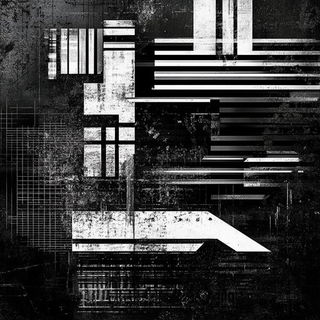 Facetterosion style, Midjourney V6.1: typographic composition with large letters