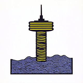 Brushfire Shrineward style, Midjourney V6.1: bold minimalist logo design for Istanbul city municipal services
