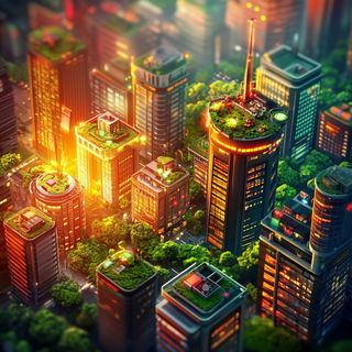 Phantom Frame Antiquity style, Midjourney V6.1: megacity with futuristic bioarchitecture