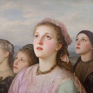 Cryofacet style, Midjourney V6.1: classical 18th-century oil painting