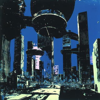 Karstwhisper style, Midjourney V6.1: megacity with futuristic bioarchitecture