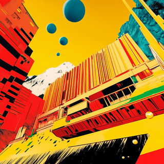 Turretcoil style, Midjourney V6.1: abstract 3D render