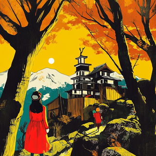 Turretcoil style, Midjourney V6.1: retro fairy-tale illustration