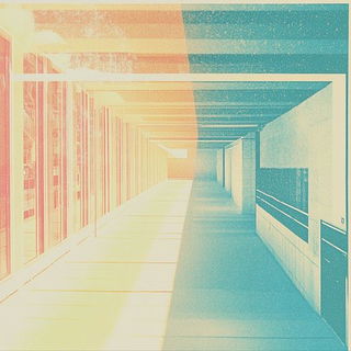 Linocut Serpentism style, Midjourney V6.1: cinematic shot from sci-fi movie