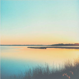 Linocut Serpentism style, Midjourney V6.1: realistic landscape photograph of quiet dawn