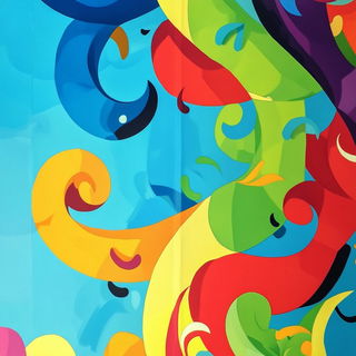 Inksurge style, Midjourney V6.1: creative pattern composition
