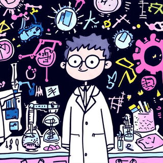 Glyphpore style, Midjourney V6.1: editorial illustration for popular scientific magazine cover