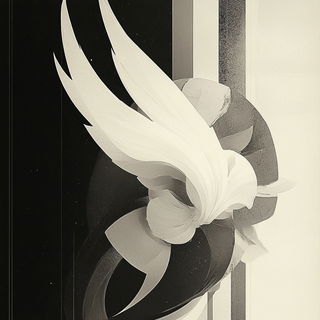 Pagodaclast style, Midjourney V6.1: abstract 3D render