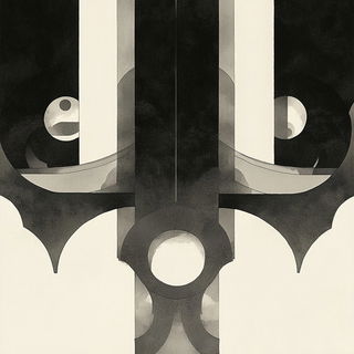 Pagodaclast style, Midjourney V6.1: creative pattern composition