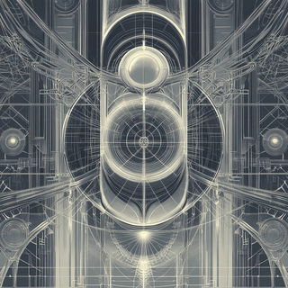 Puppetgraph style, Midjourney V6.1: technical infrastructure blueprint schematics