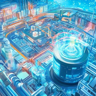 Electric Watergrain style, Midjourney V6.1: technical infrastructure blueprint schematics