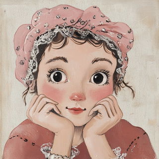 Floramask style, Midjourney V6.1: classical 18th-century oil painting