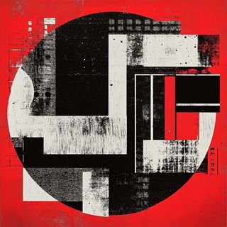 Orangeblue Smokeskin style, Midjourney V6.1: typographic composition with large letters