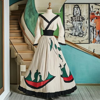Hydrobaroque style, Midjourney V6.1: haute-couture fashion outfit