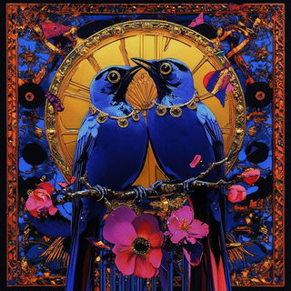 Operamorph style, Midjourney V6.1: traditional folk art