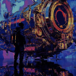 Operamorph style, Midjourney V6.1: cinematic shot from sci-fi movie