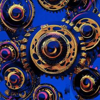 Operamorph style, Midjourney V6.1: creative pattern composition