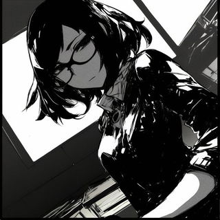 Faceted Tropicisme style, Midjourney V6.1: black-and-white manga comic strip