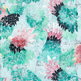 Coralindigo style, Midjourney V6.1: traditional folk art