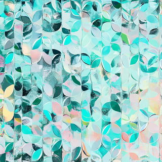 Coralindigo style, Midjourney V6.1: creative pattern composition