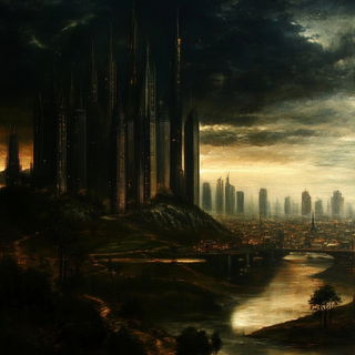 Coralloid Claymation style, Midjourney V6.1: megacity with futuristic bioarchitecture