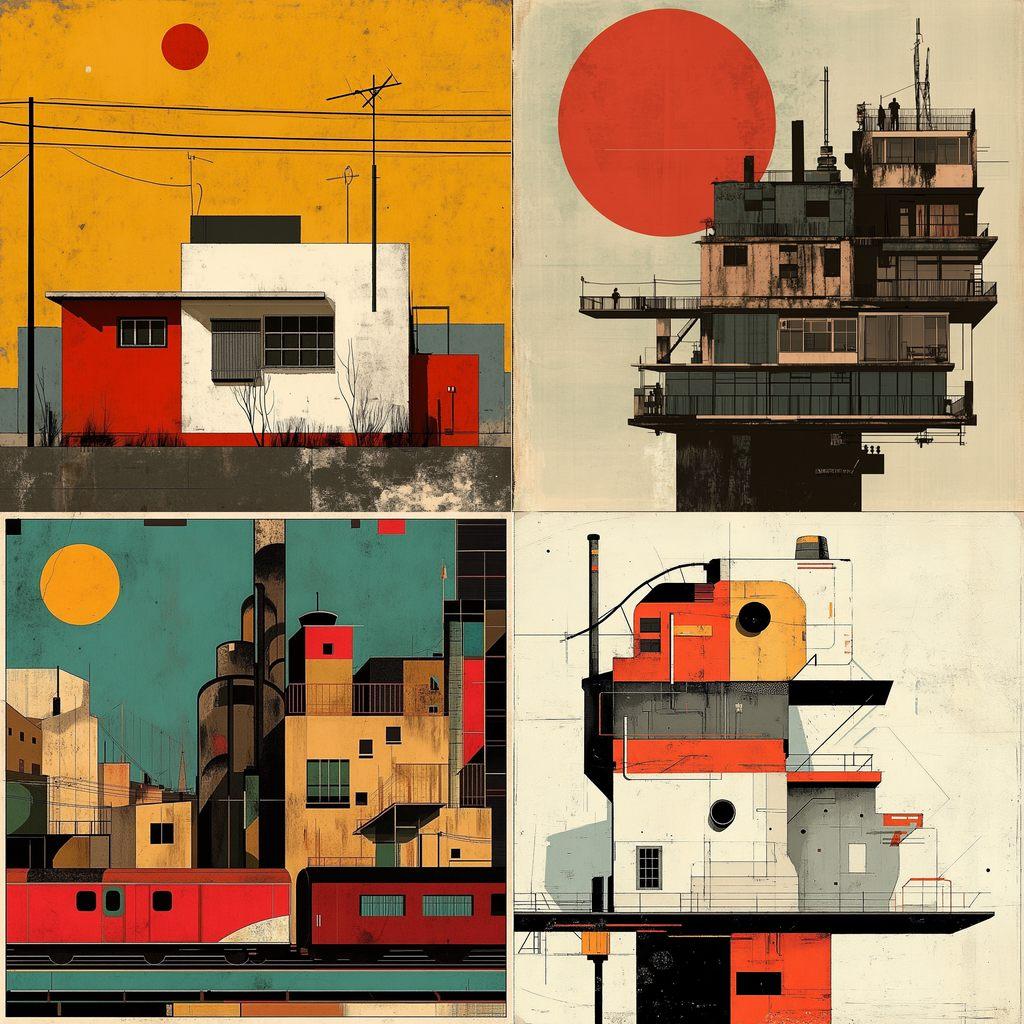Federico Babina style, Midjourney V6.1, render 1 of 4