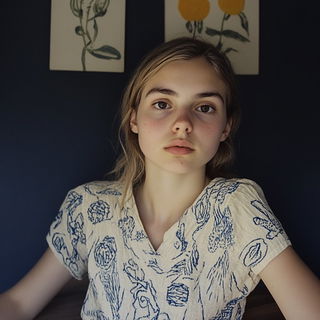 Crocodile Slipcast style, Midjourney V6.1: photographic portrait of female protagonist