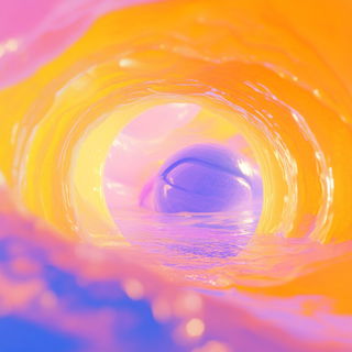 Cliffheroica style, Midjourney V6.1: abstract 3D render