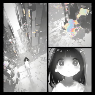 Cliffheroica style, Midjourney V6.1: black-and-white manga comic strip